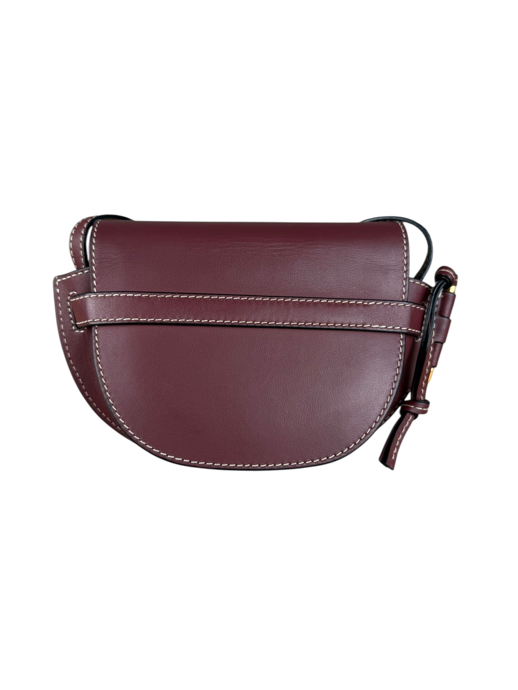 Loewe Mini Burgundy Gate Crossbody