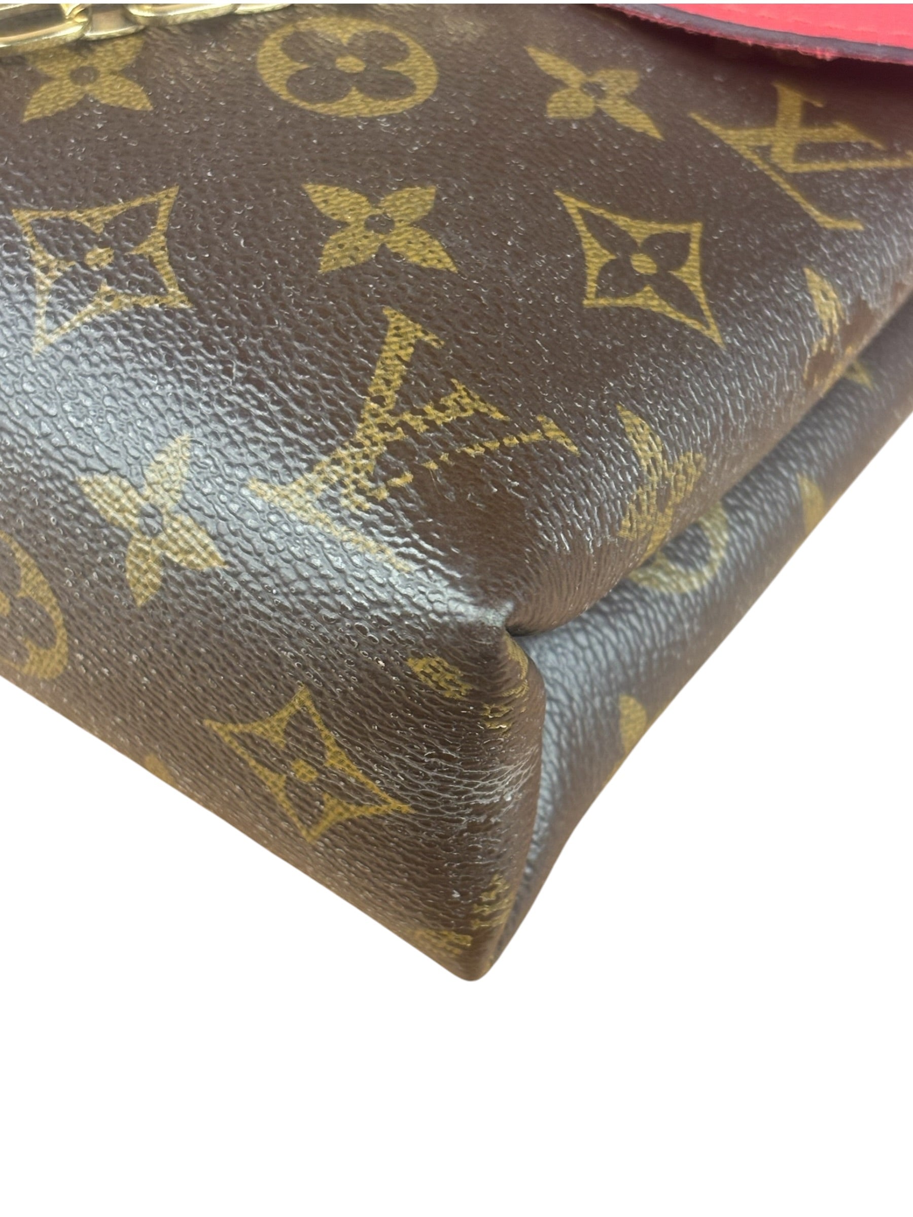 Louis Vuitton Pink Monogram Canvas Pallas Chain Shoulder Bag