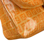 Fendi Orange Vinyl Mamma Baguette