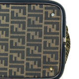Fendi Vintage Zucca Canvas Collapsible Shoulder Bag