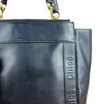 Chloé Black Leather Eden Tote