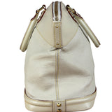 Louis Vuitton Cream Leather Suhali Lockit MM