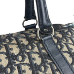 Christian Dior Vintage Trotter Oblique Bowling Mini Boston Hand Bag