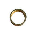 Fendi Gold/Black Monogram Forever Ring