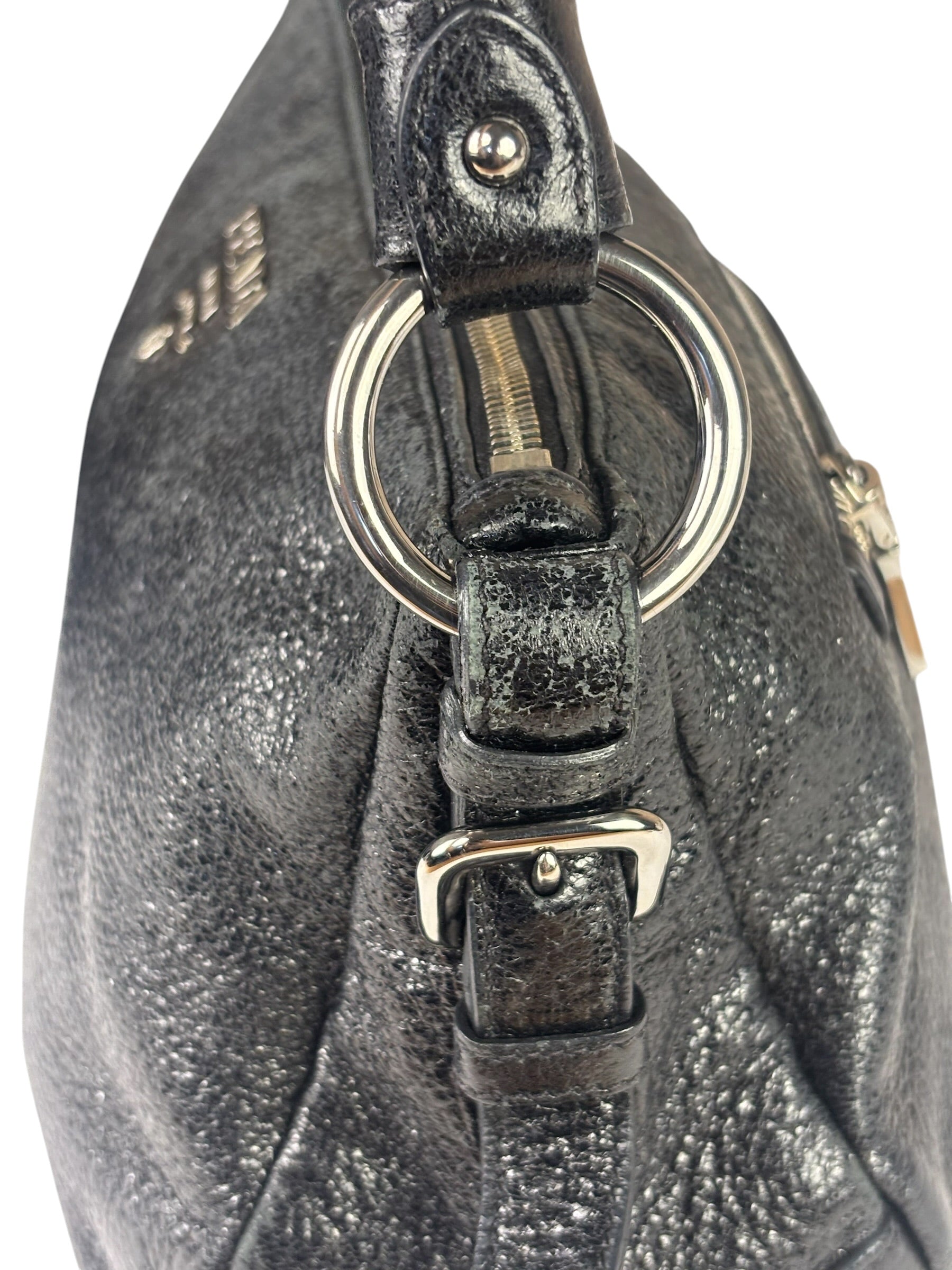 Prada Black Leather Shoulder Bag