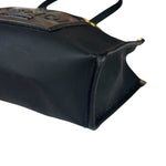 Fendi Black Rubber Mini Shoppers Tote