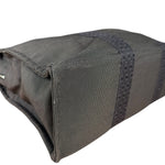 Hermes Herline Canvas Tote Grey