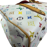 Louis Vuitton White Murakami Aurelia MM Tote Bag