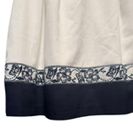 Laisse Passe White/Navy Short Dress