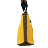 Coach Mustard Yellow Tote 20 In Colorblock Two-Way Bag