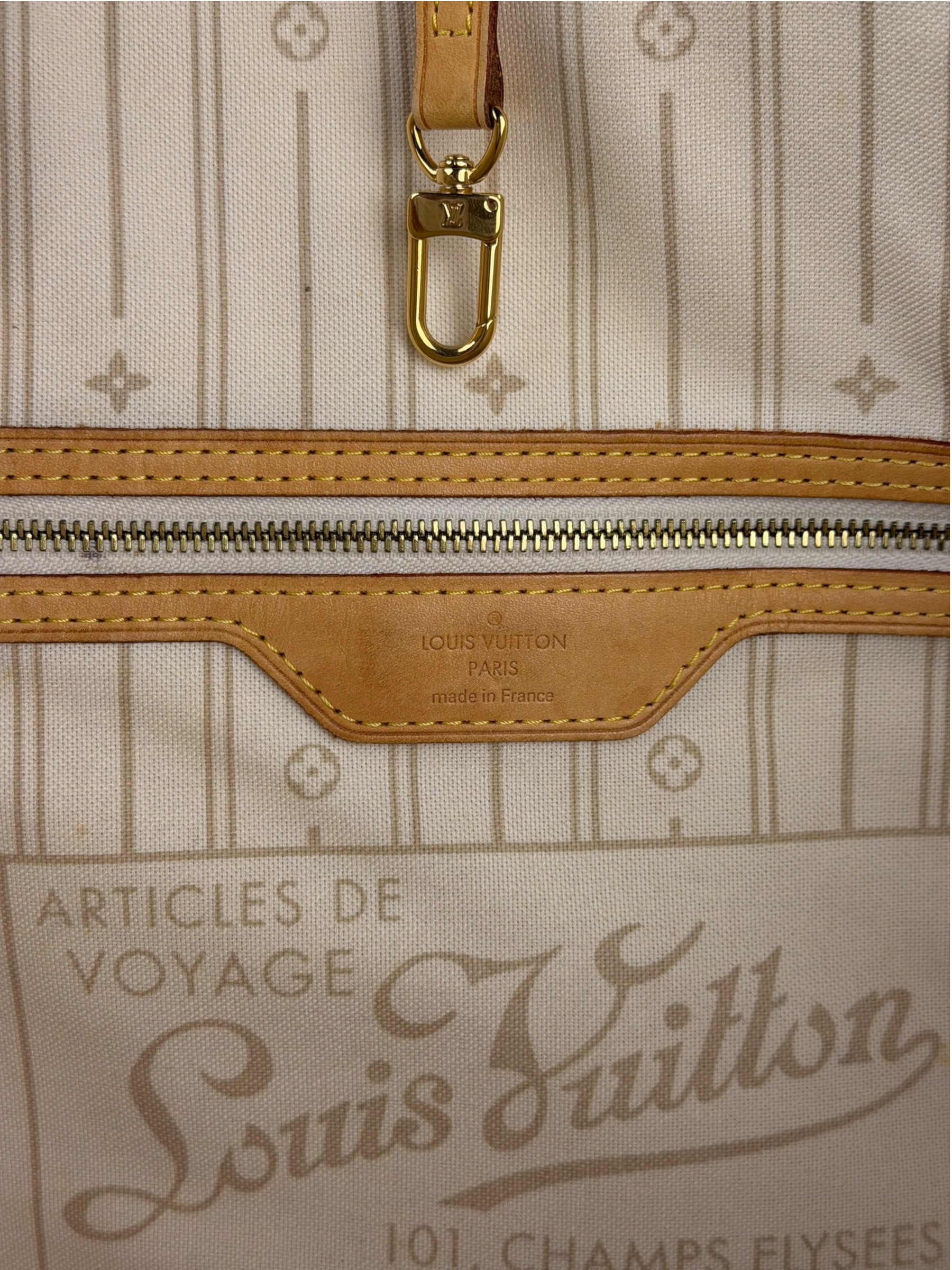 Louis Vuitton Damier Azur Neverfull MM