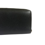 Gucci Black Leather Zip-Around Long Wallet