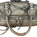 Chloe Metallic Taupe Vintage Paddington