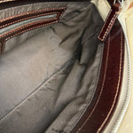 Fendi Cream Baguette Shoulder Bag