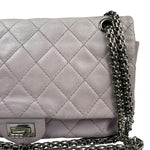 Chanel Light Pink Quilted Leather Reissue 2.55 Double Flap Bag  90's