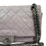 Chanel Light Pink Quilted Leather Reissue 2.55 Double Flap Bag  90's