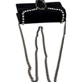 Gucci Mini Velvet Black Rhinestone Dionysus Crossbody