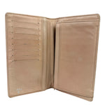 Chanel Light Pink Camila Leather Long Wallet