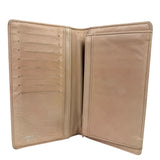 Chanel Light Pink Camila Leather Long Wallet