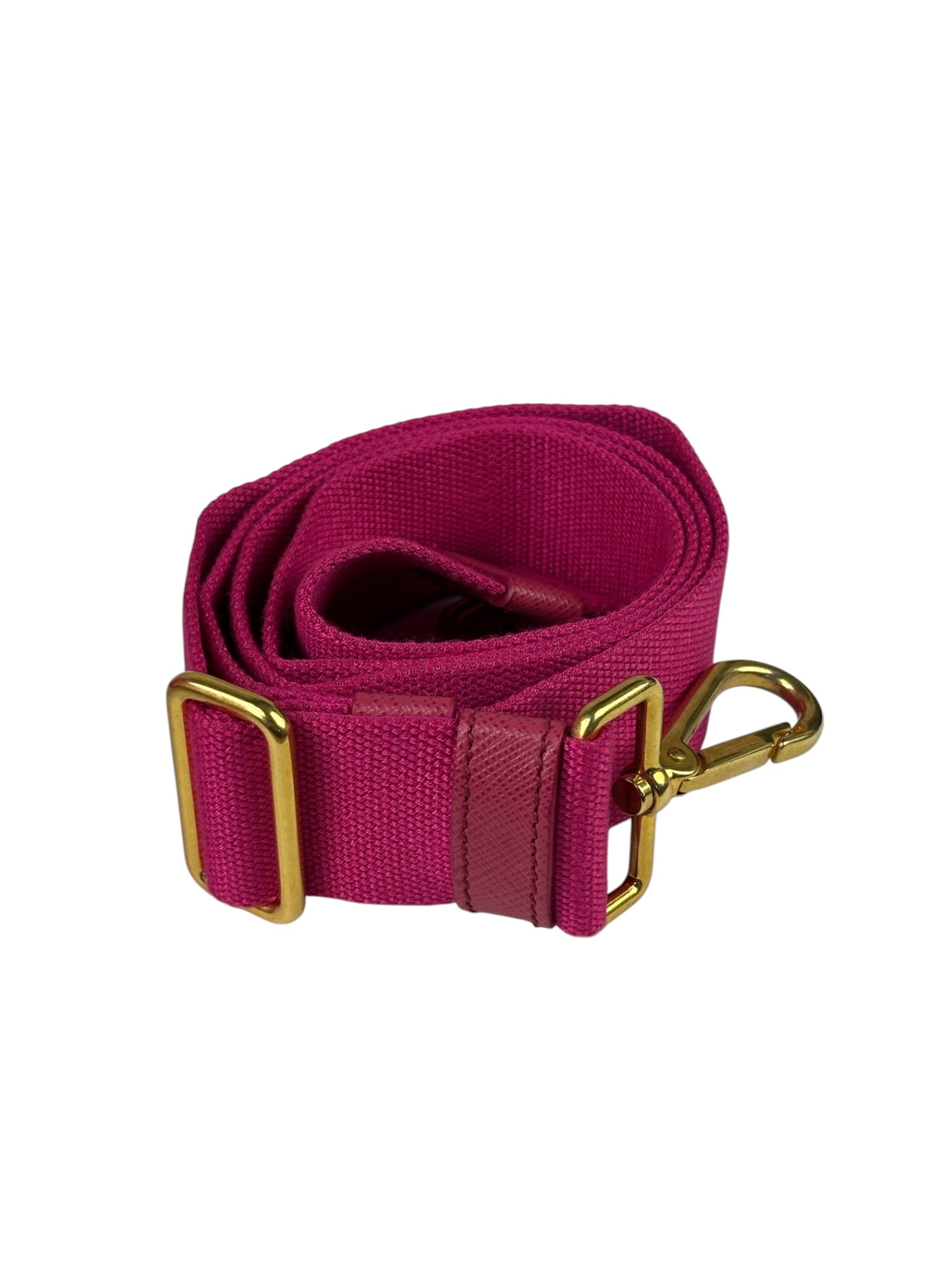 Prada Pink M Canapa Canvas Tote