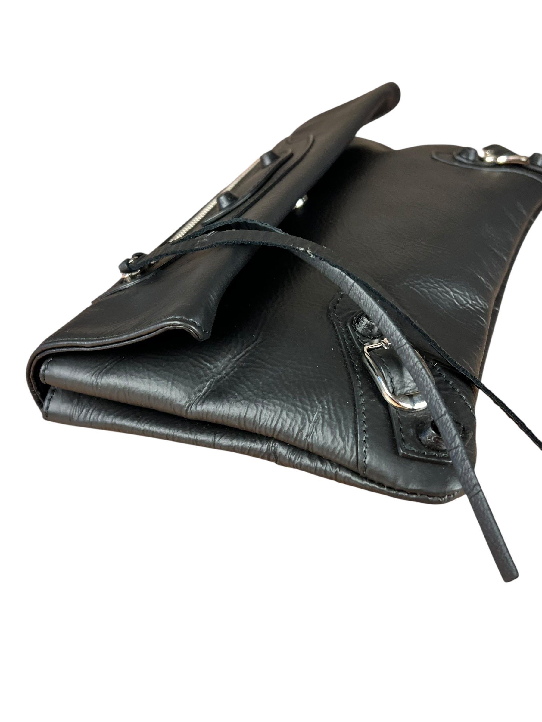 Balenciaga Envelope Clutch Black