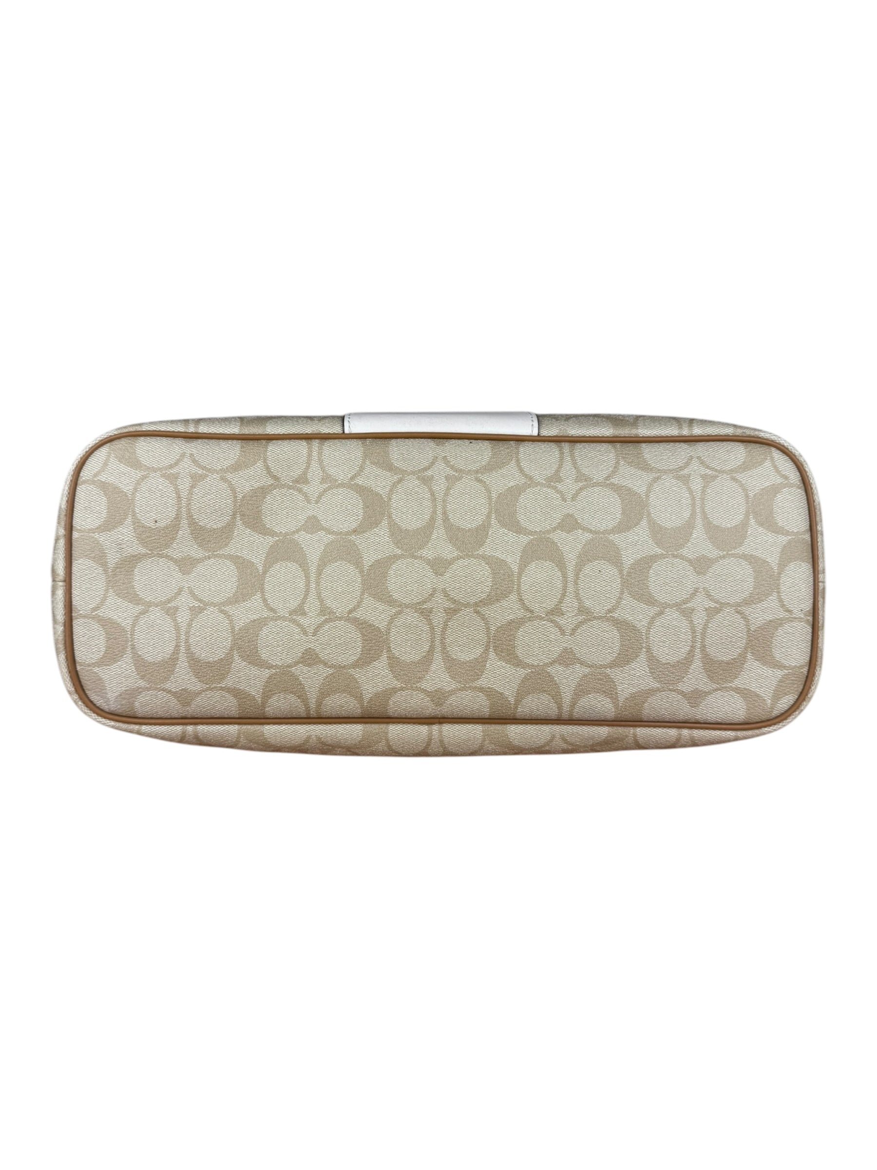 Coach Signature Canvas Gallery Tote