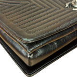 Chanel Black Leather Paris-Seoul Korean Garden Flap Bag 2015