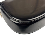 Gucci Black Leather Bamboo Night Small Clutch/Pochette