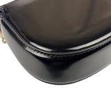 Gucci Black Leather Bamboo Night Small Clutch/Pochette