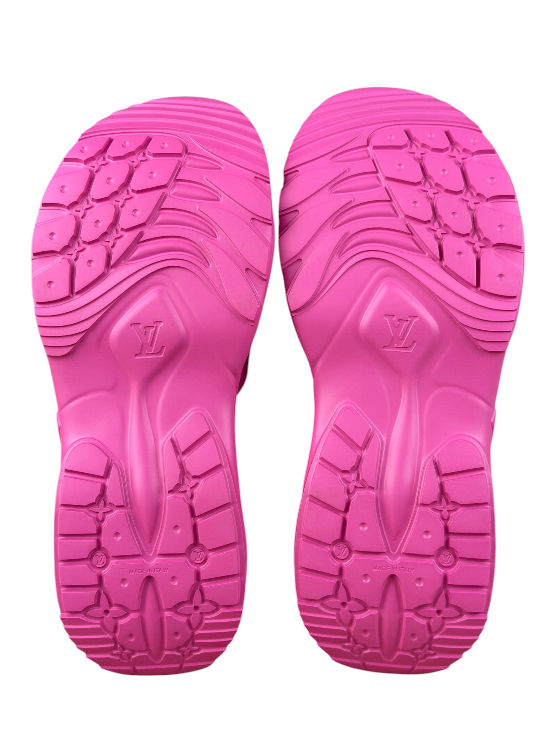 Louis Vuitton Pink Pool 55 Flat Comfort Mule