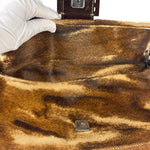 Fendi Pony Hair/Leather Trim Baguette
