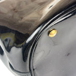 Gucci Vintage Black Patent Leather Tote