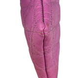 Christian Dior Fuchsia Leather  Flat Pouch