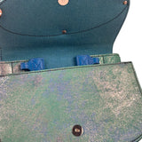 Diesel Blue Iridescent 1DR Shoulder Bag