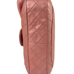 Chanel Pink Quilted Lambskin Timeless Chain Shoulder Bag 2010
