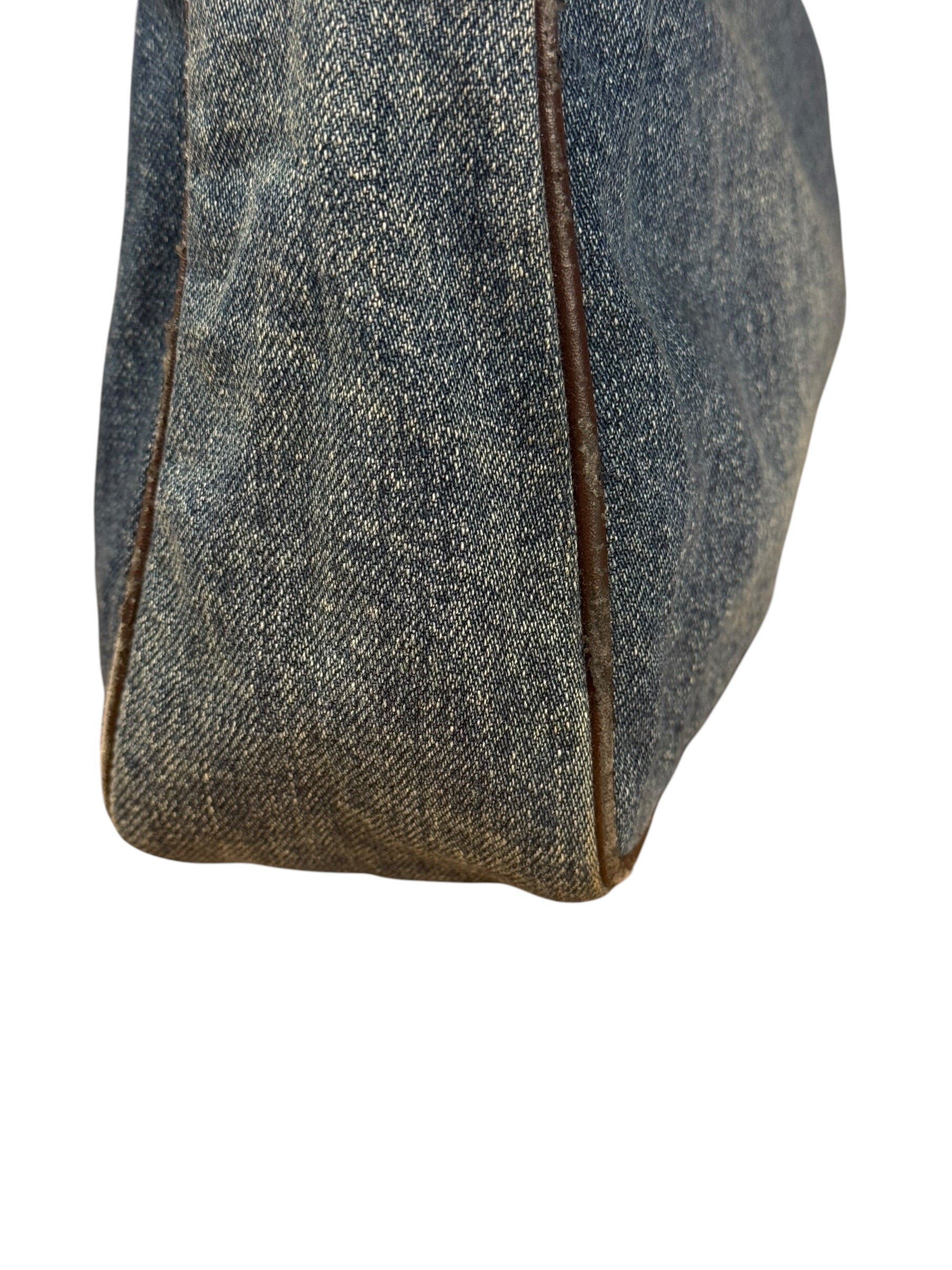 Fendi Denim Shoulder Bag