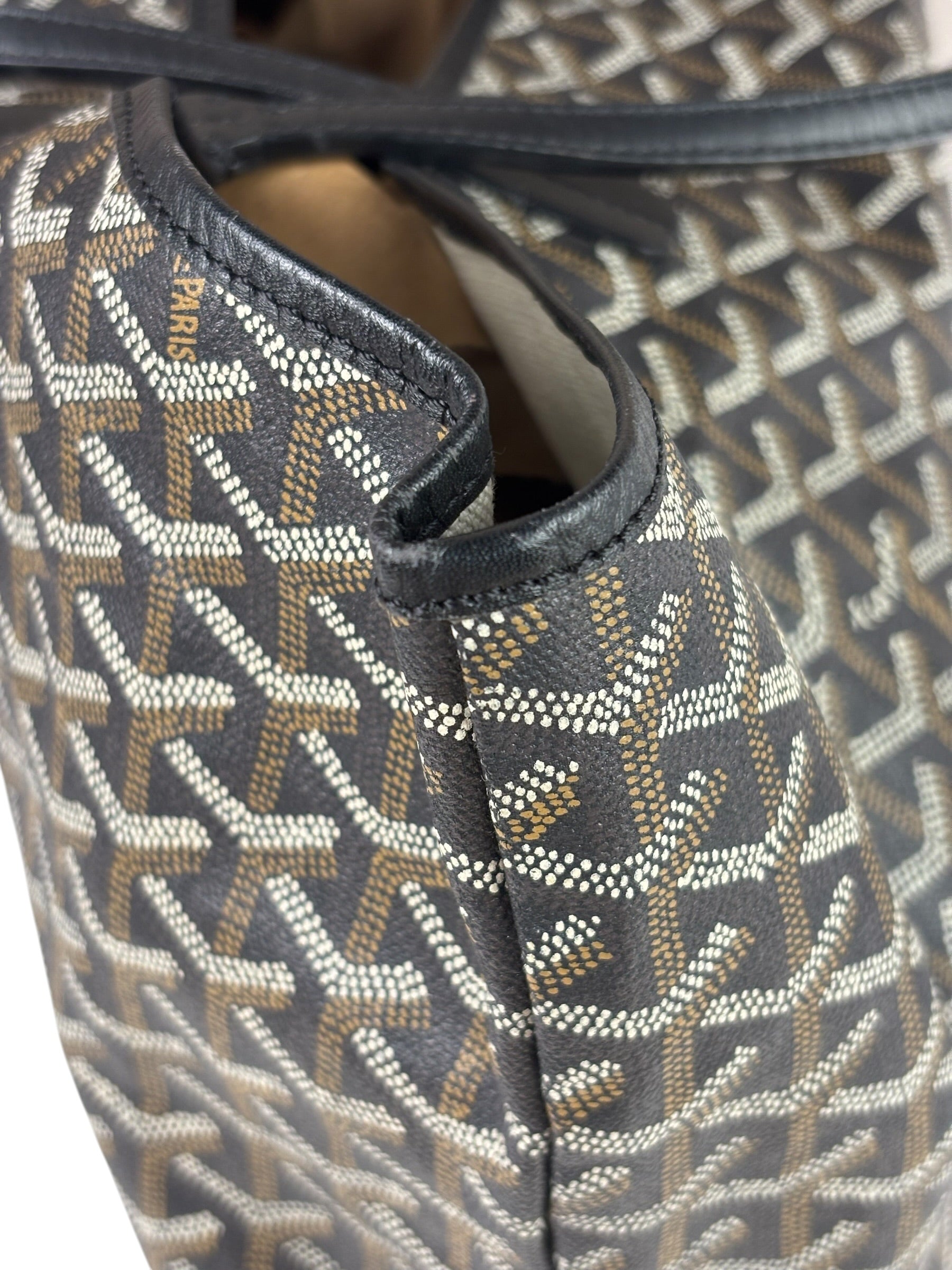 Goyard Saint Louis Coated Goyardine Tote