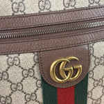 Gucci Beige/Brown GG Supreme Ophidia Messenger Bag