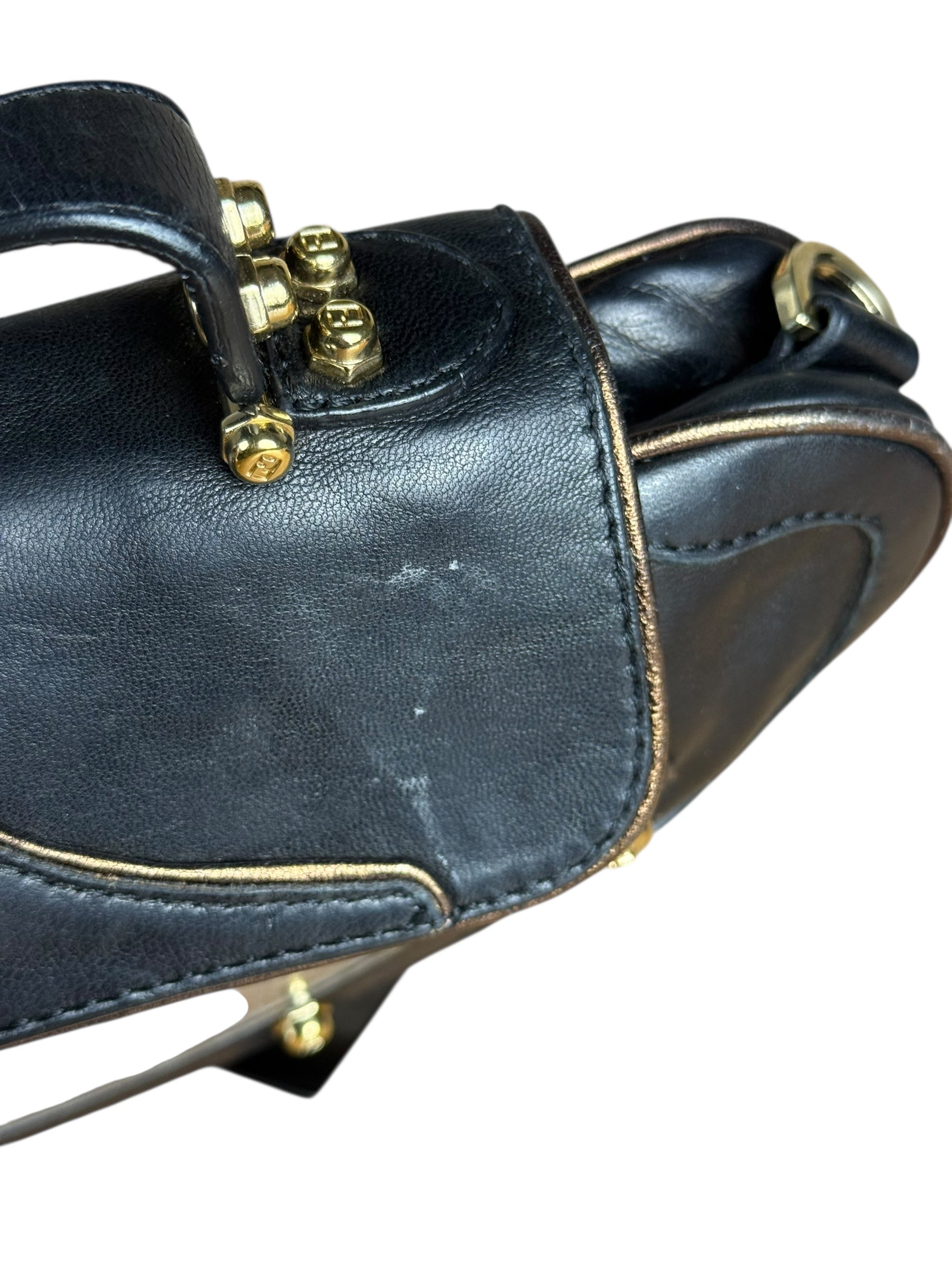 Fendi Zucca Vanity Mirror Shoulder Bag