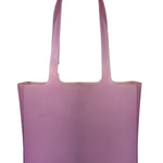 Chanel Purple Jelly Rubber Small Tote Bag Early 2000's