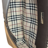 Burberry Brown Leather Shoulder Bag
