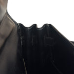 Hermes Black Box Leather Kelly 32 Handbag 1979