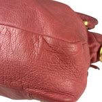 Balenciaga Pink Lambskin Velo Moto Two-Way Bag