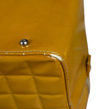 Chanel Vintage Patent Chocolate Bar Bowler Bag