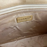 Chanel Vintage Beige Travel Line Classic Flap 2001