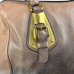 Prada Bicolor Cervo Ombre Leather Top Handle Bag