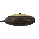 Gucci Brown Leather Trim Jackie 1961 Hobo Bag