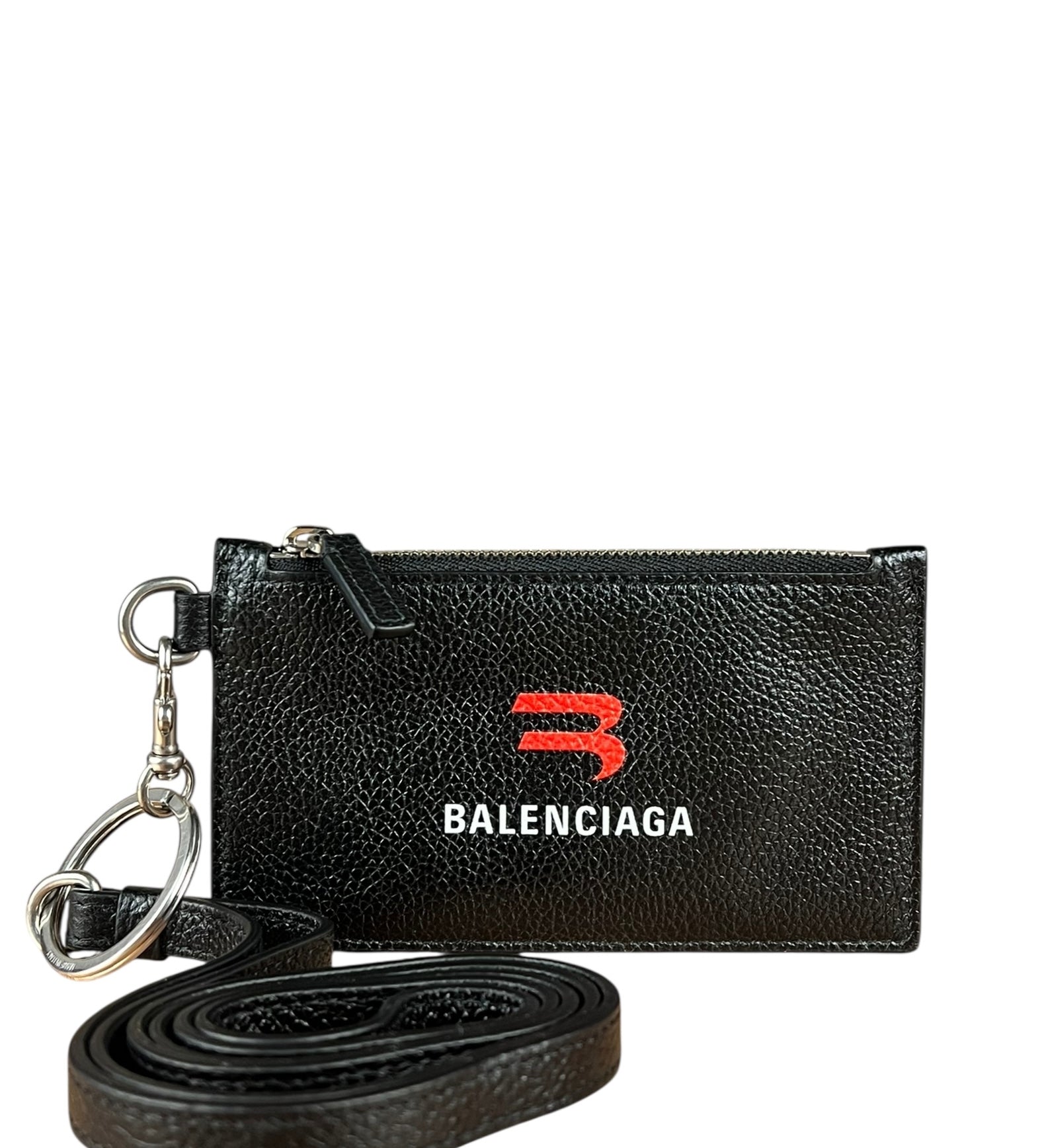 Balenciaga Sporty Card Case Keychain
