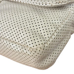Chanel Ivory Perforated Drill Two-Tone Mademoiselle Flap Bag 2006