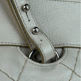 Chanel Beige Quilted Leather Tote 2009